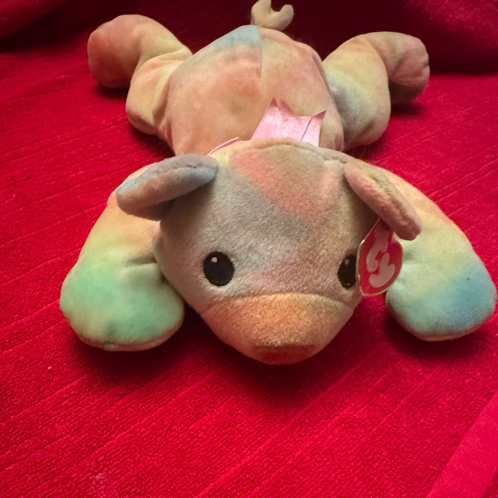 Ty 1998 Pillow Pal Collection Large "Sherbet"